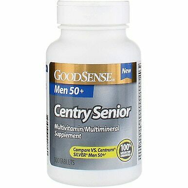 Good Sense 1901761 Century Senior Men 50 Plus Multivitamin Tablets, 100 Count