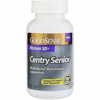 Good Sense 1901842 Century Senior Women 50 Plus Multivitamin Tablets, 100 Count