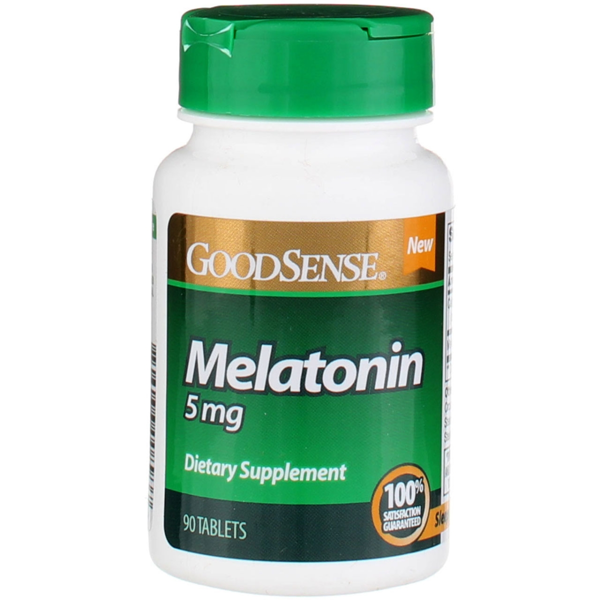 Good Sense 1902598 5 Mg Melatonin Dietary Supplement Tablets, 90 Count