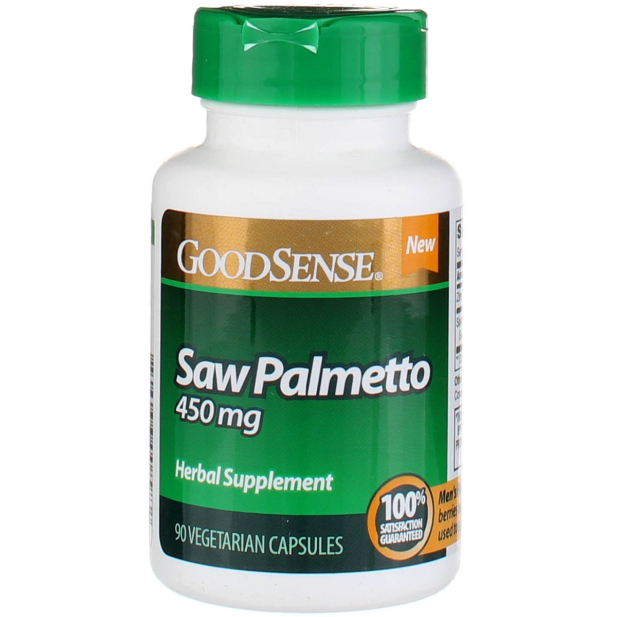 Good Sense 1902857 450 Mg Saw Palmetto Herbal Vegetarian Capsules, 90 Count