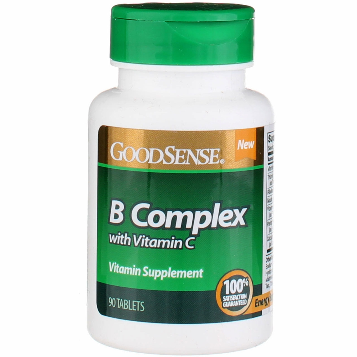 Good Sense 1901486 B-complex With Vitamin C Supplement Tablet, 90 Count