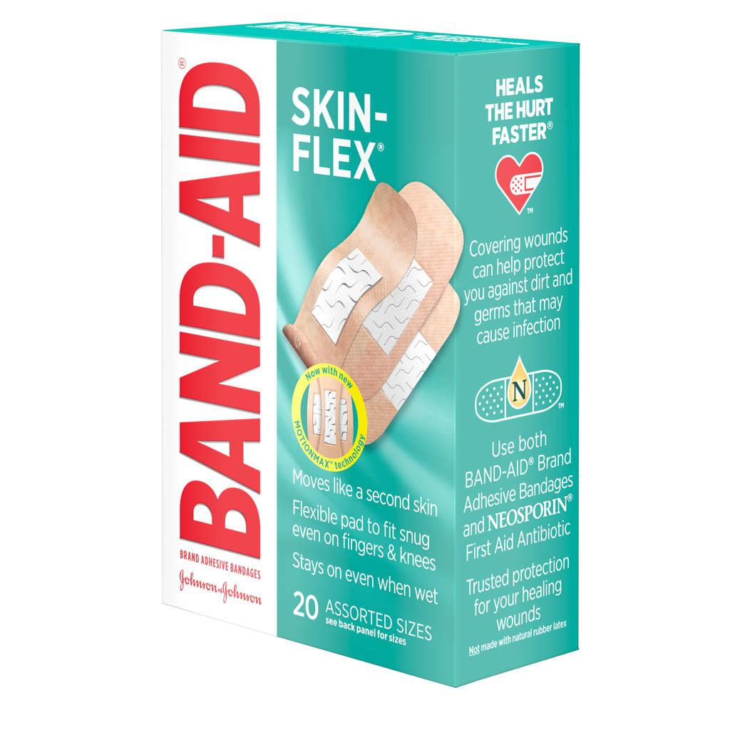866393 Assorted Skin-flex Adhesive Bandages - 20 Count