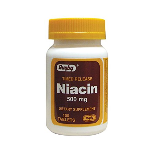 1893645 500 Mg Timed Release Niacin Tablets - 100 Count