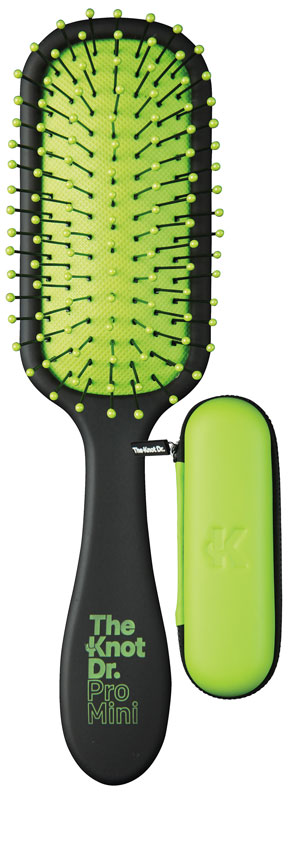 7406363 Knot Dr. Pro Brush With Case, Green
