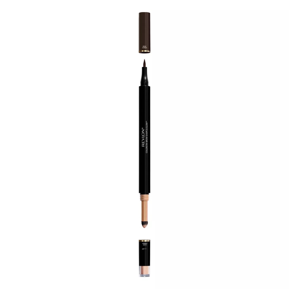 43584006 Colorstay Brow Shape & Glow Pencil, 250 Soft Black