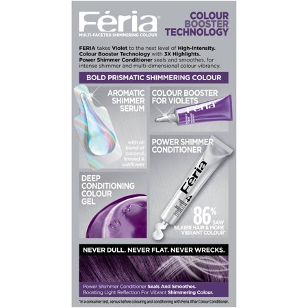 1128558 Feria Power Hair Color, Violet