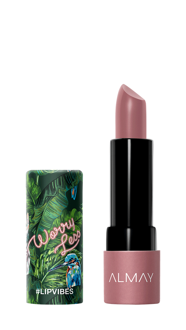 43072633 Lip Vibes Lipstick, 130 Worry Less - Pack Of 2