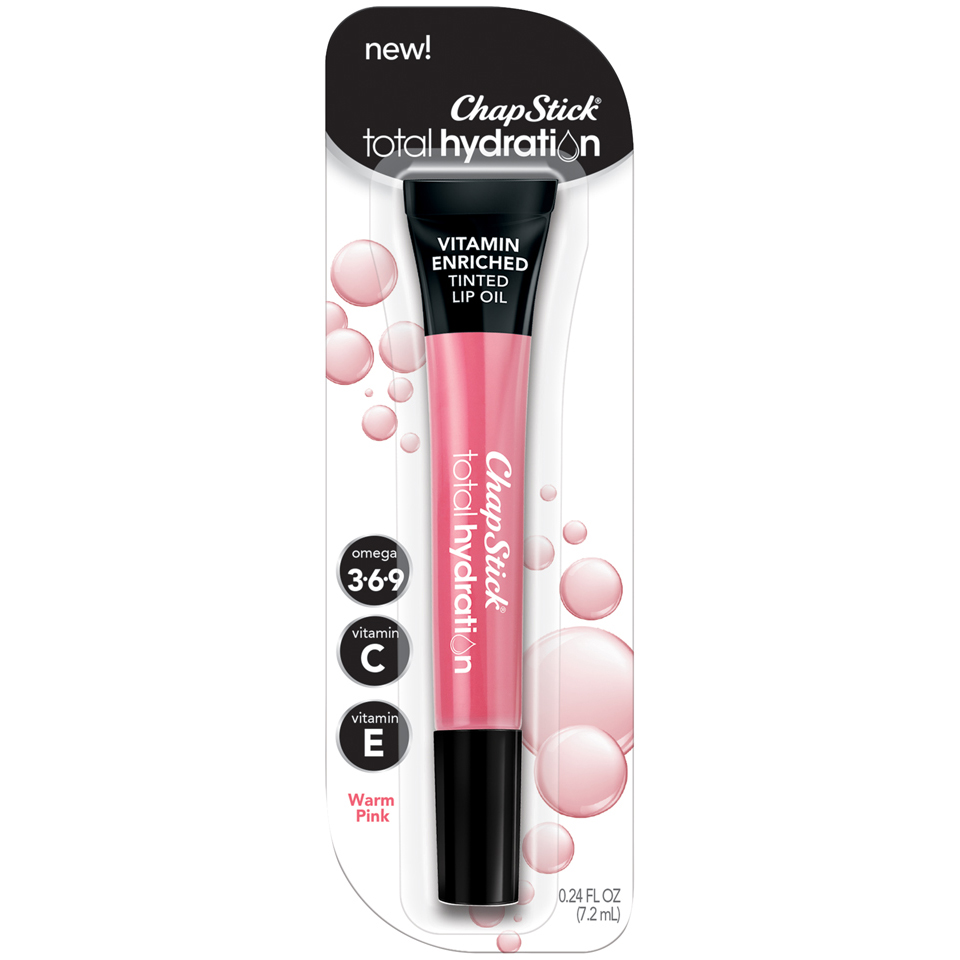 317241 Total Hydration Vitamin Enriched Tinted Lip Oil, Warm Pink