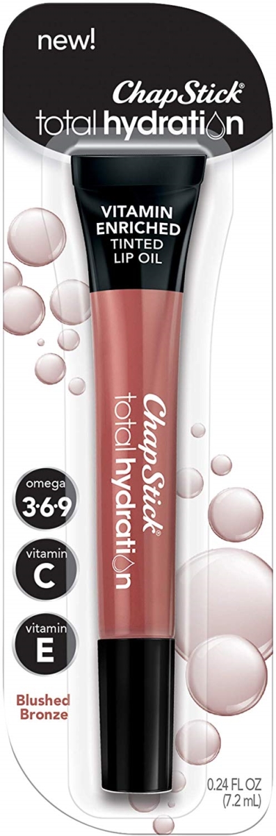 317179 Total Hydration Vitamin Enriched Tinted Lip Oil, Blushed Bronze