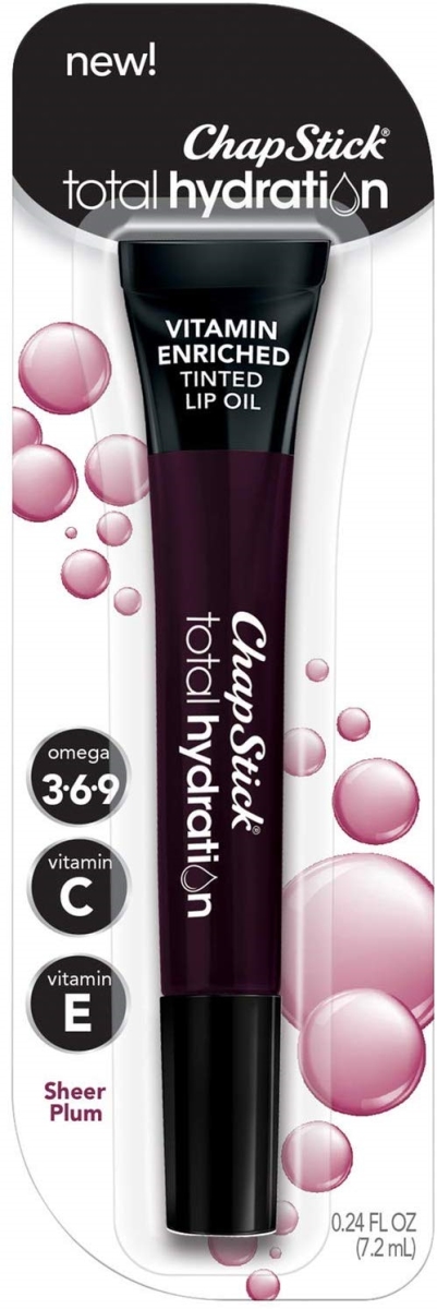 317233 Total Hydration Vitamin Enriched Tinted Lip Oil, Sheer Plum