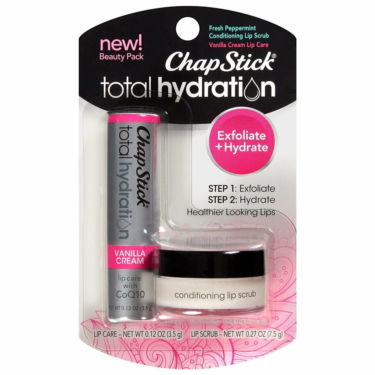 317845 Total Hydration Conditioning Lip Scrub, Vanilla Creme Beauty Pack