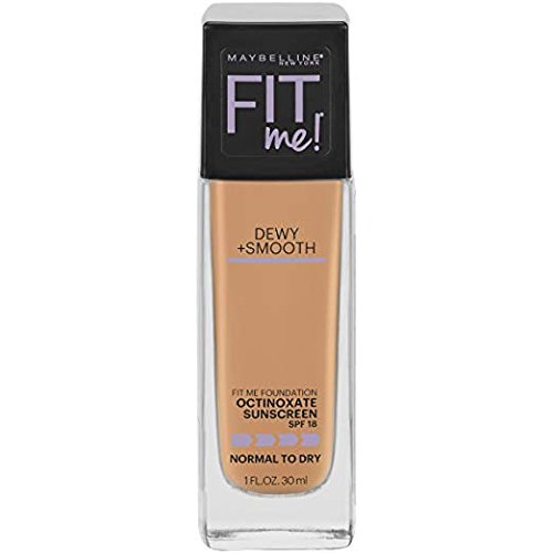 7712316 Fit Me Dewy Plus Smooth Foundation, 245 Classic Beige - Pack Of 2