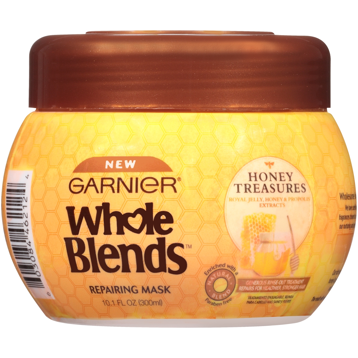 Garnier 1093088 10.1 Oz Whole Blends Mask With Honey Treasures