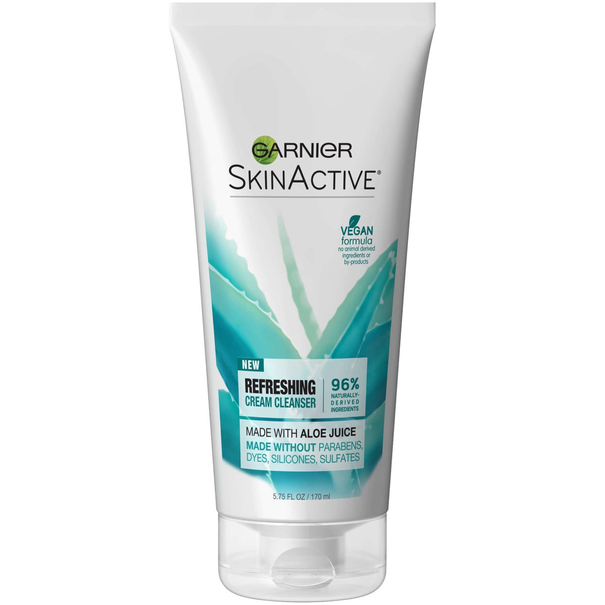 Garnier 1655035 5.75 Oz Skinactive Cream Face Wash With Aloe Juice