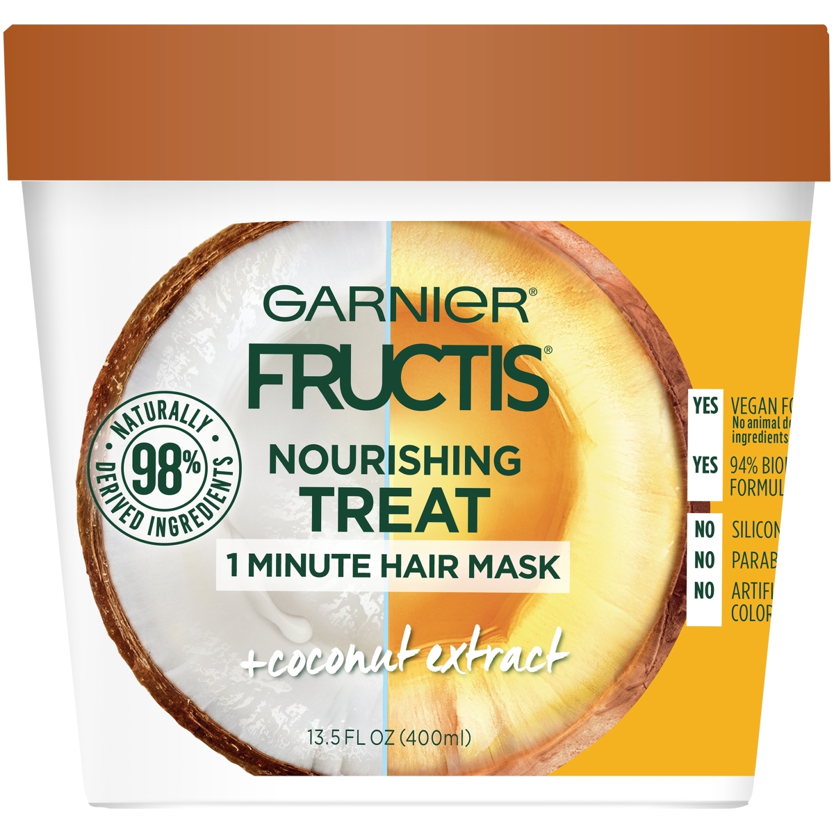 1091336 13.5 Oz Nourishing Treat 1 Minute Hair Mask, Coconut