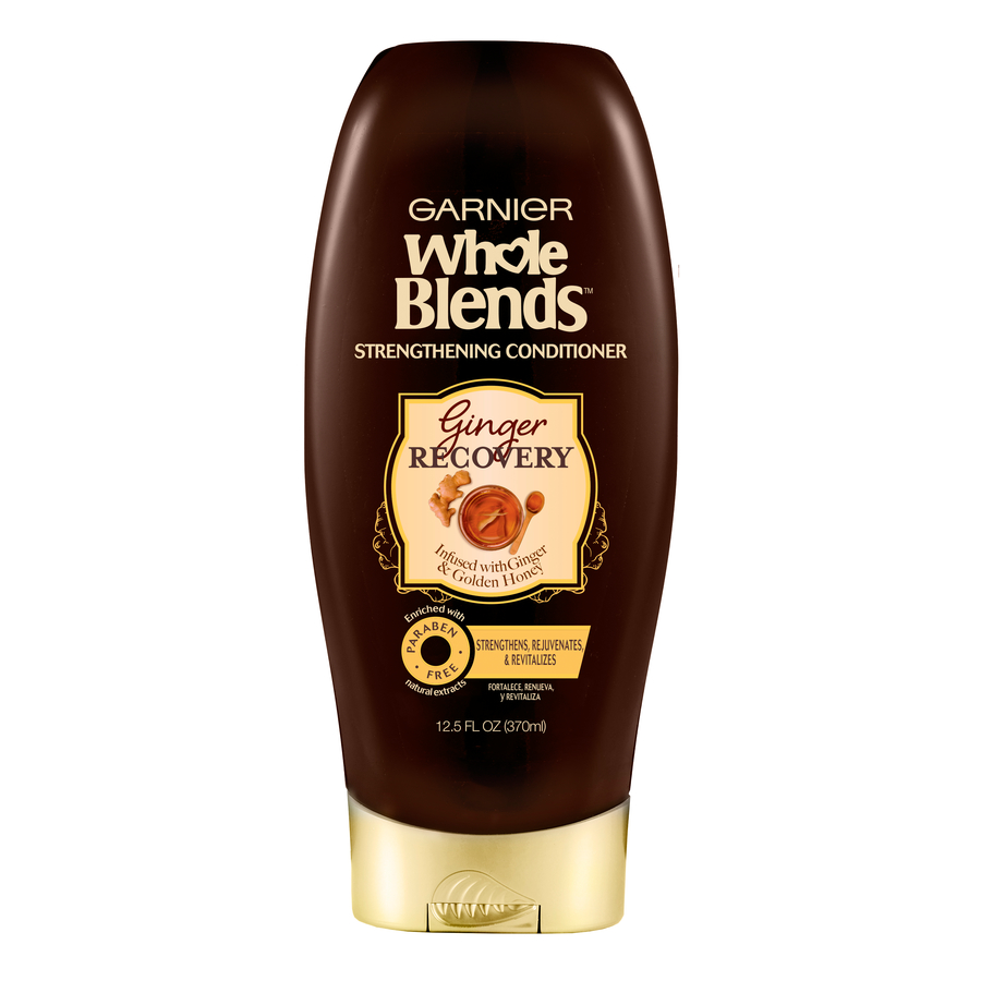 Garnier 1038389 12.5 Oz Hair Care Whole Blends Ginger Recovery Strengthening Conditioner