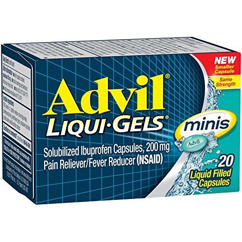 0020052 Advil Liquigels Minis Liquid Filled Capsules - 20 Count