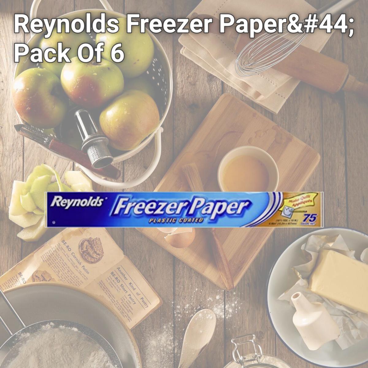 Picture of Reynolds Freezer Paper, Pack Of 6
