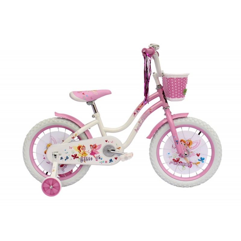 Ellie-g-16-whi-pk 16 In. Girls Bicycle, White & Pink