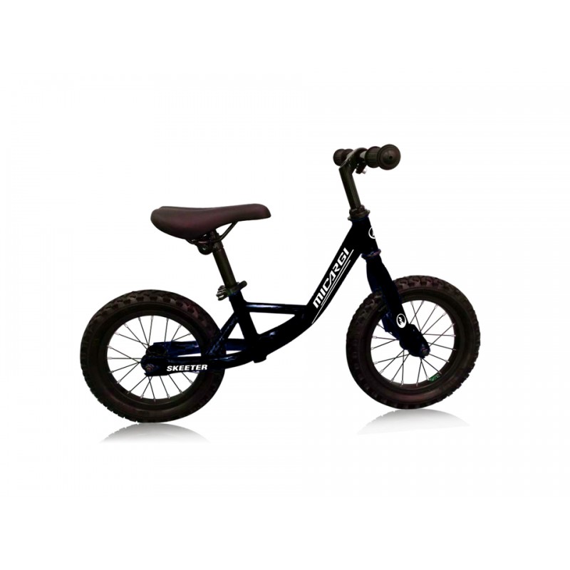 Skeeter-bk 12 In. Bicycle, Black Frame & Black Wheel