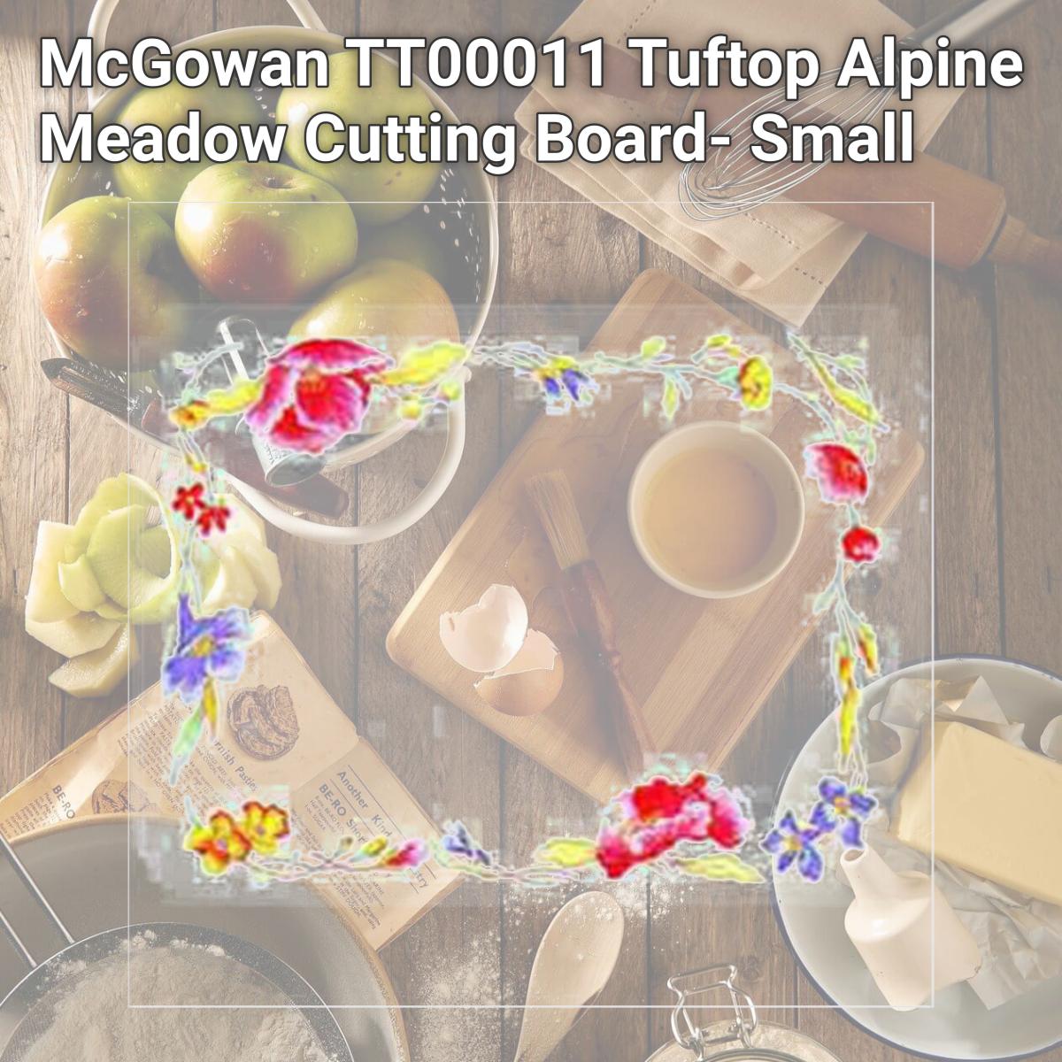 Picture of McGowan TT00011 Tuftop Alpine Meadow Cutting Board- Small