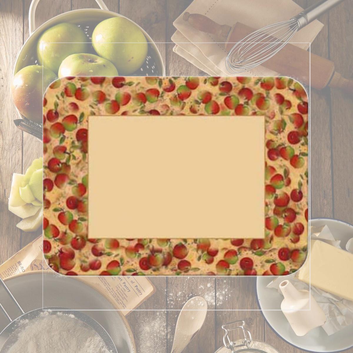 Picture of McGowan TT00541 Tuftop Apples Border Cutting Board- Small