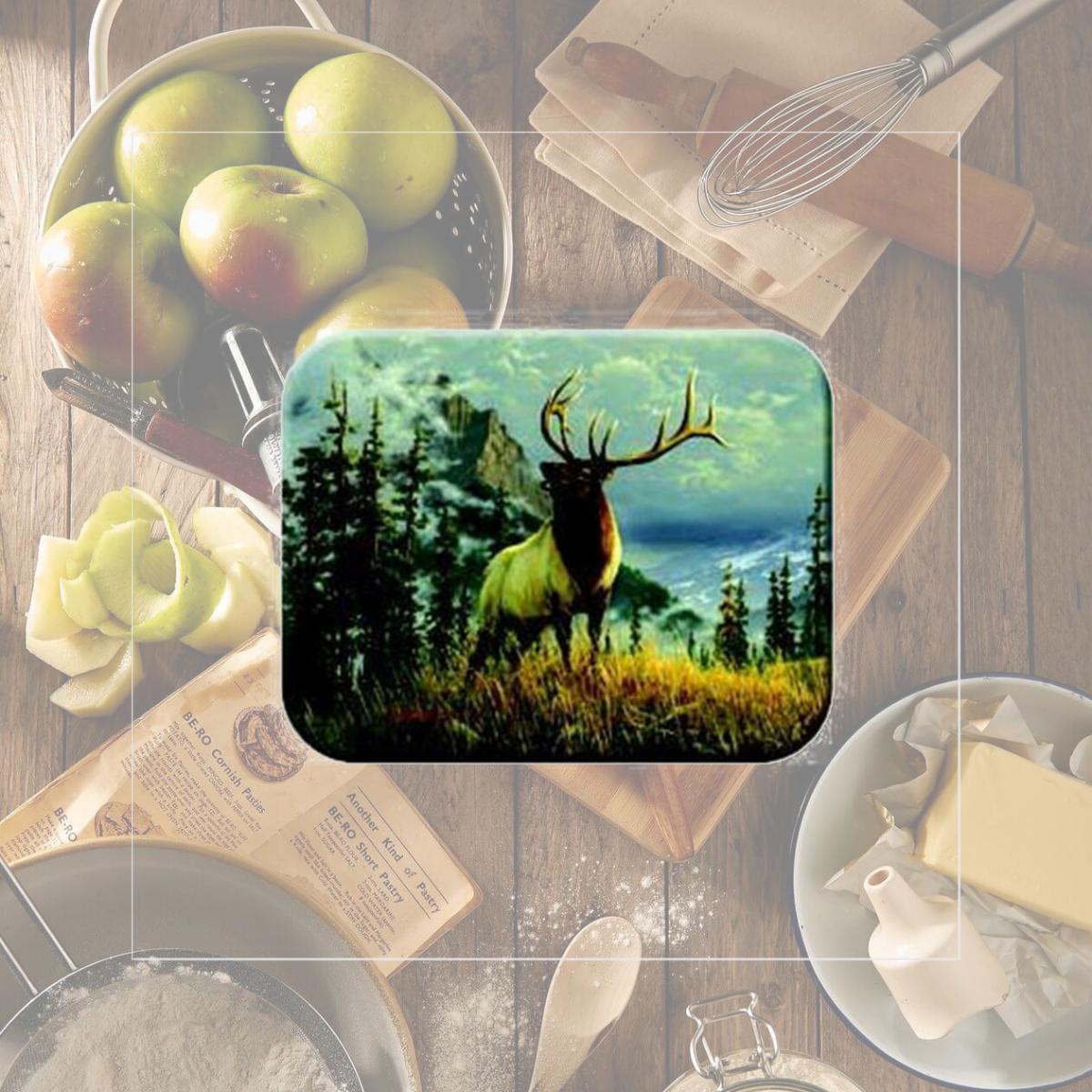 Picture of McGowan TT92091 Tuftop Elk Cutting Board- Small