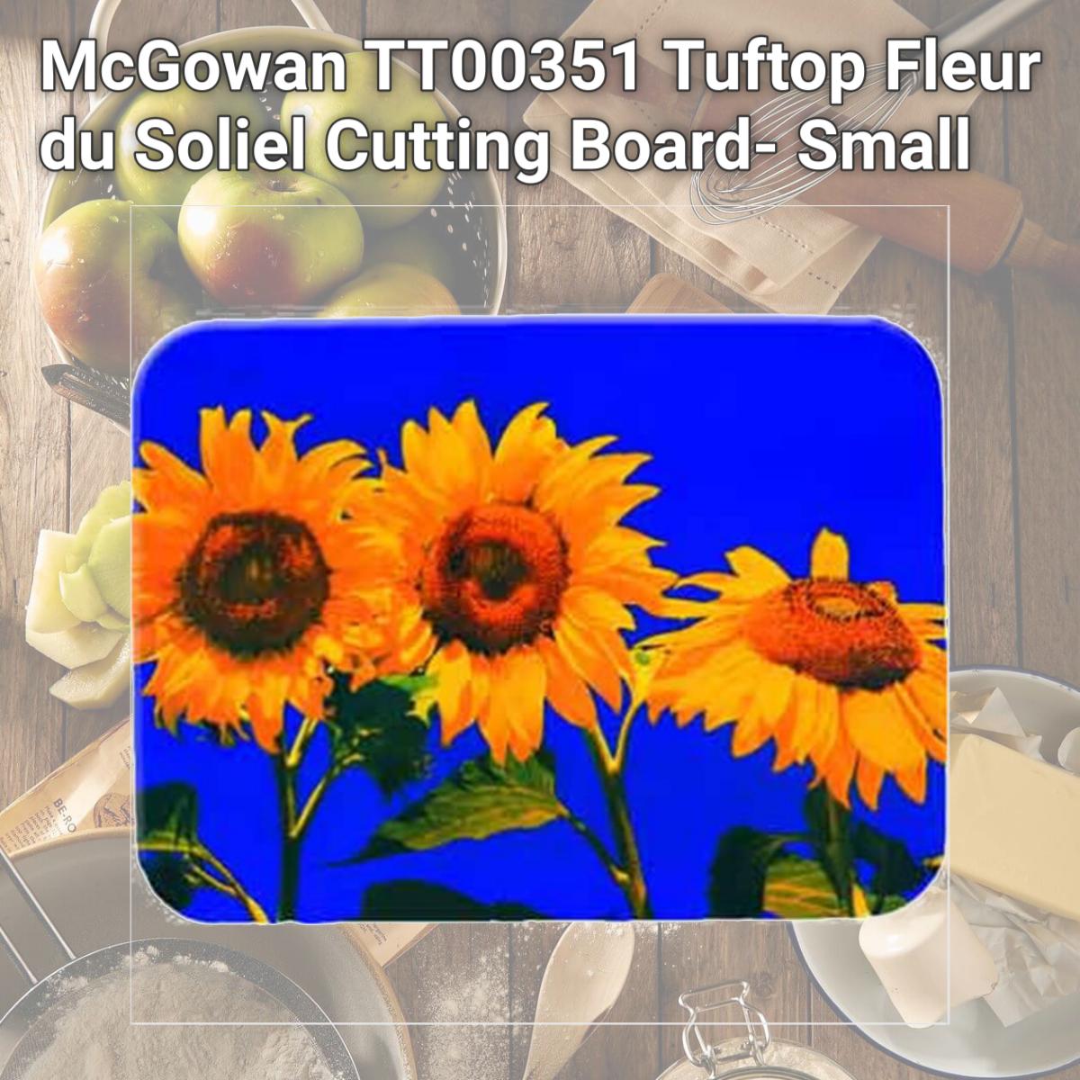 Picture of McGowan TT00351 Tuftop Fleur du Soliel Cutting Board- Small