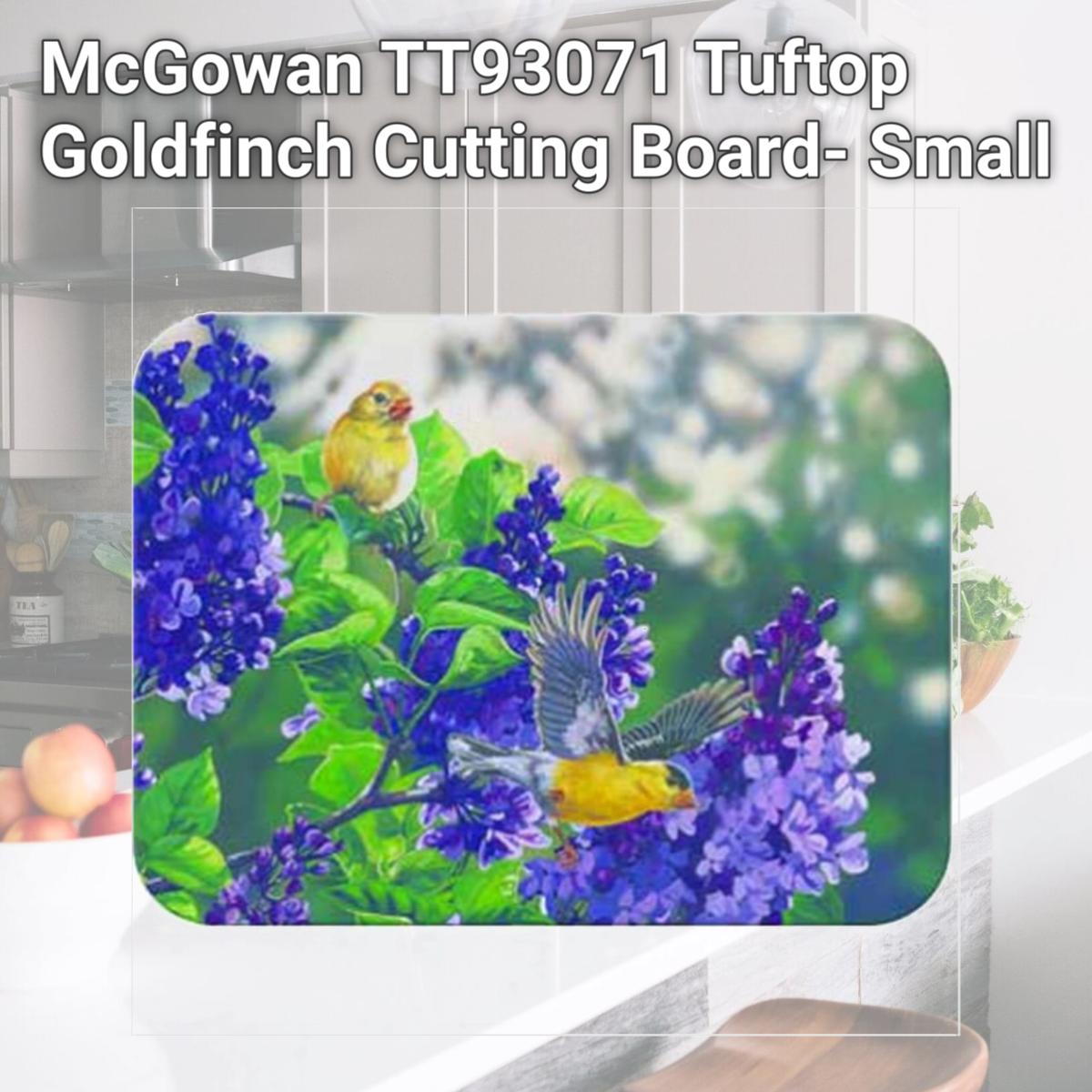 Picture of McGowan TT93071 Tuftop Goldfinch Cutting Board- Small