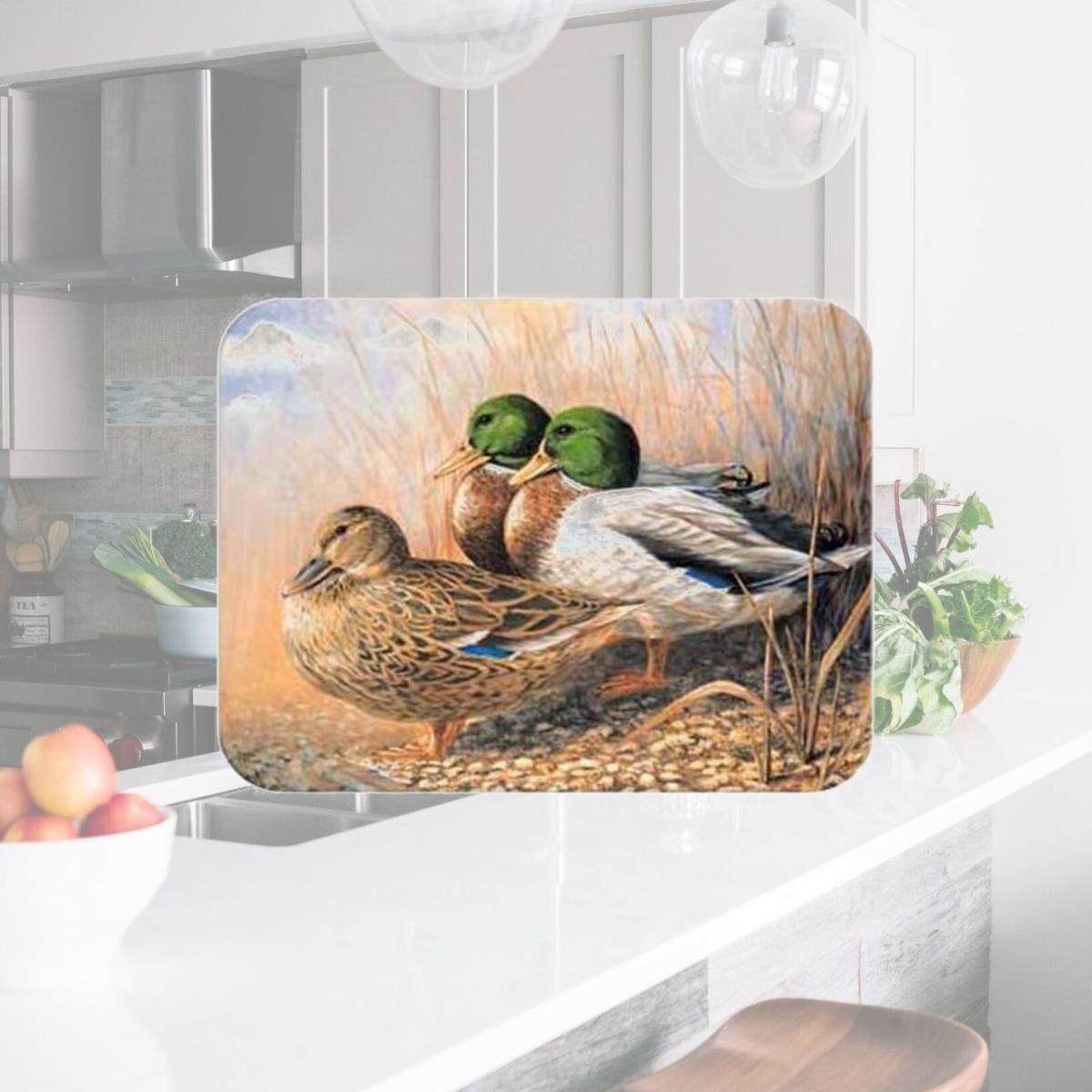 Picture of McGowan TT00191 Tuftop Mallards Cutting Board Mallards- Small