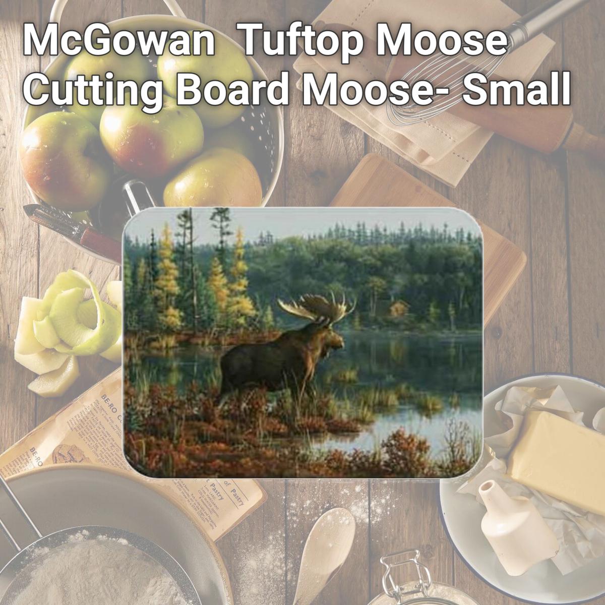 Picture of McGowan TT92211 Tuftop Moose Cutting Board Moose- Small