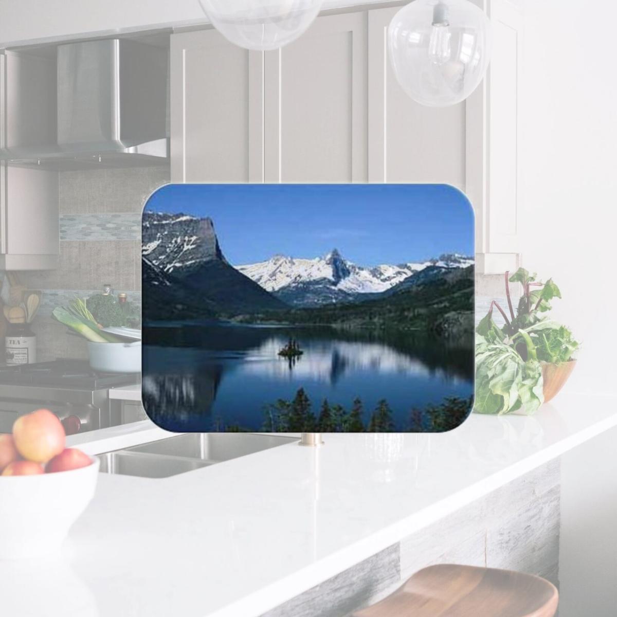 Picture of McGowan TT99851 Tuftop Mountain Lake Cutting Board- Small