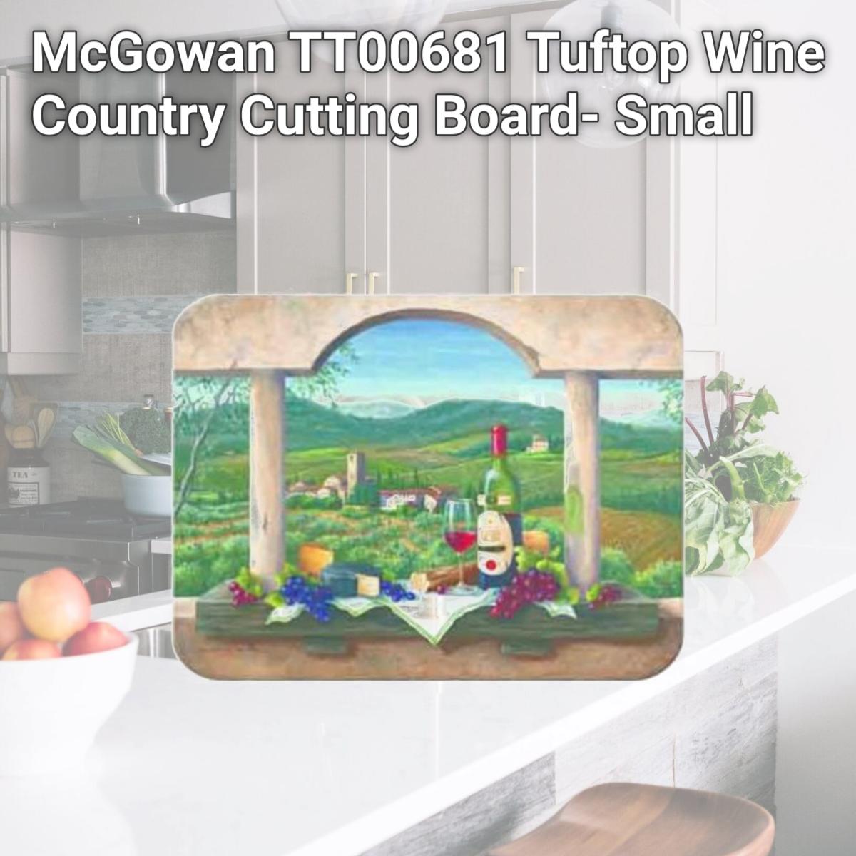 Picture of McGowan TT00681 Tuftop Wine Country Cutting Board- Small