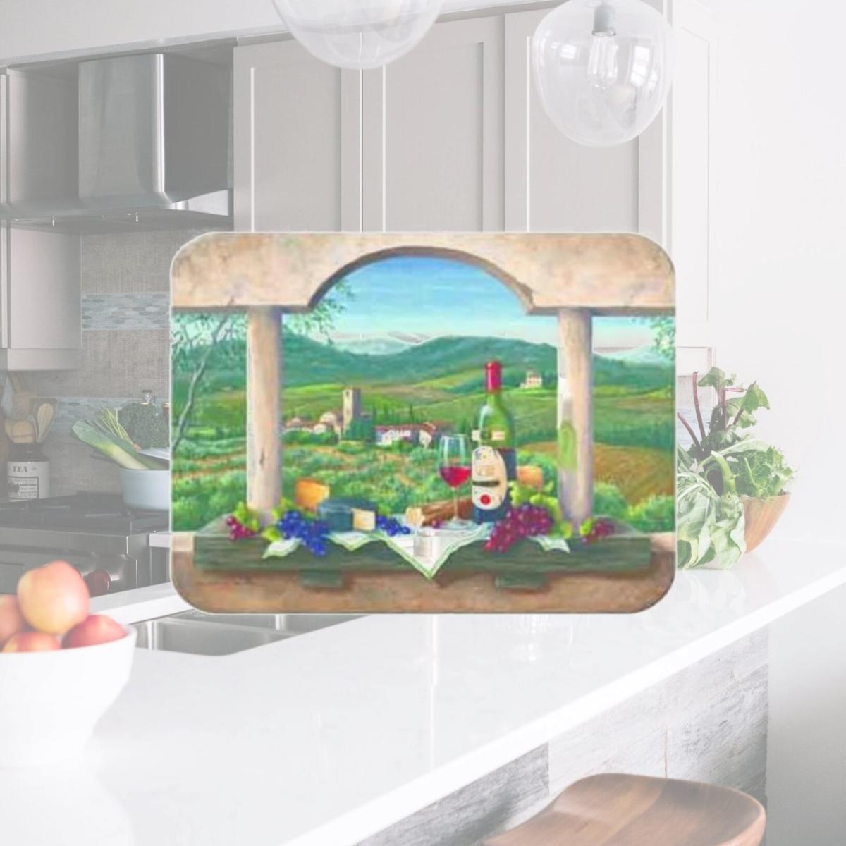 Picture of McGowan TT00681 Tuftop Wine Country Cutting Board- Small