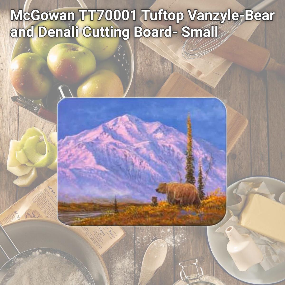 Picture of McGowan TT70001 Tuftop Vanzyle-Bear and Denali Cutting Board- Small
