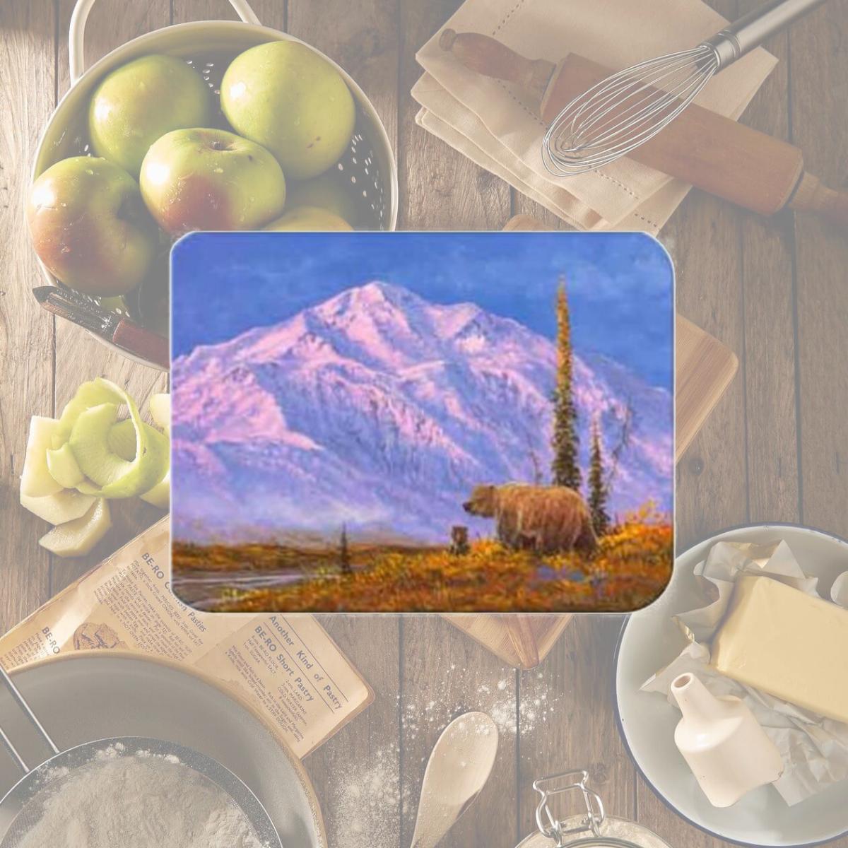 Picture of McGowan TT70001 Tuftop Vanzyle-Bear and Denali Cutting Board- Small