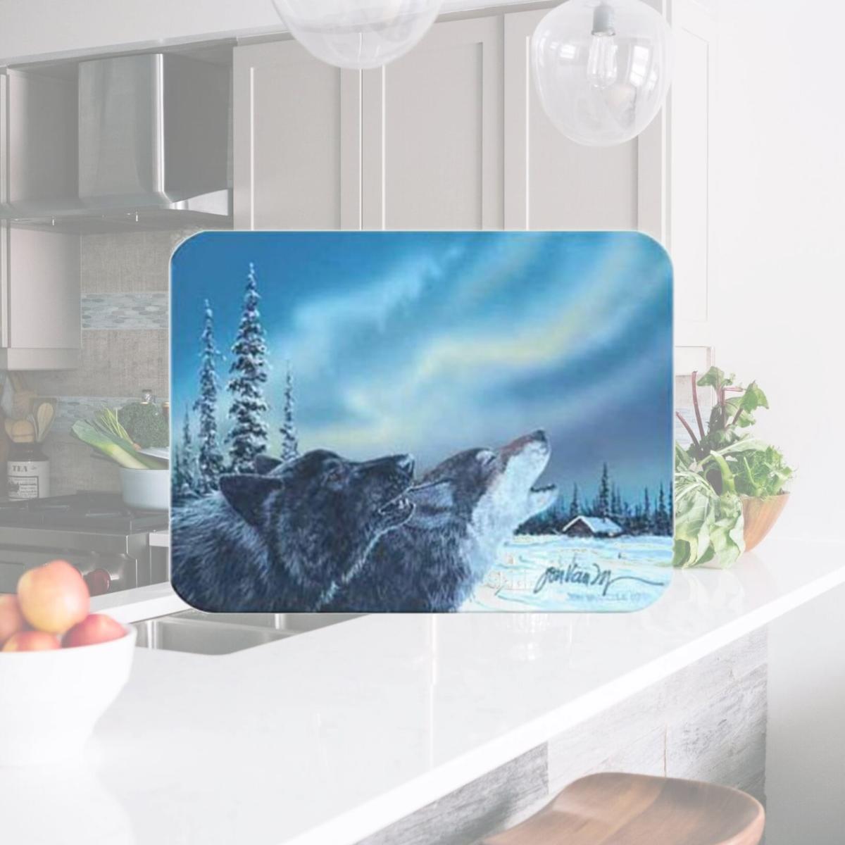 Picture of McGowan TT70031 Tuftop Vanzyle-Wolf Duet Cutting Board- Small