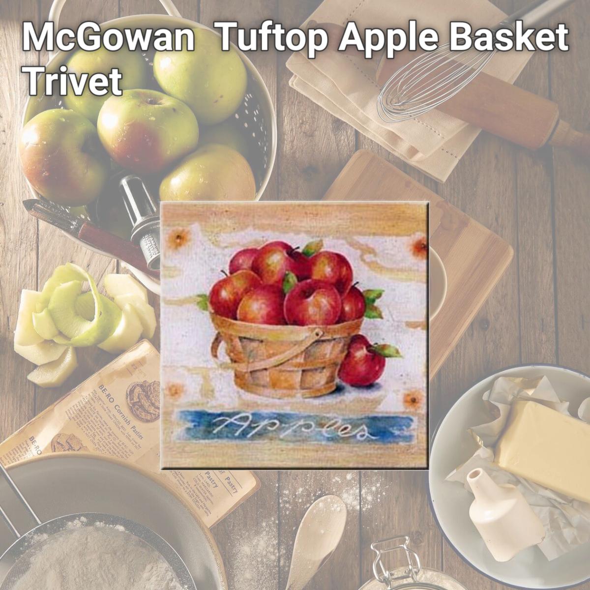 Picture of McGowan TT00476 Tuftop Apple Basket Trivet