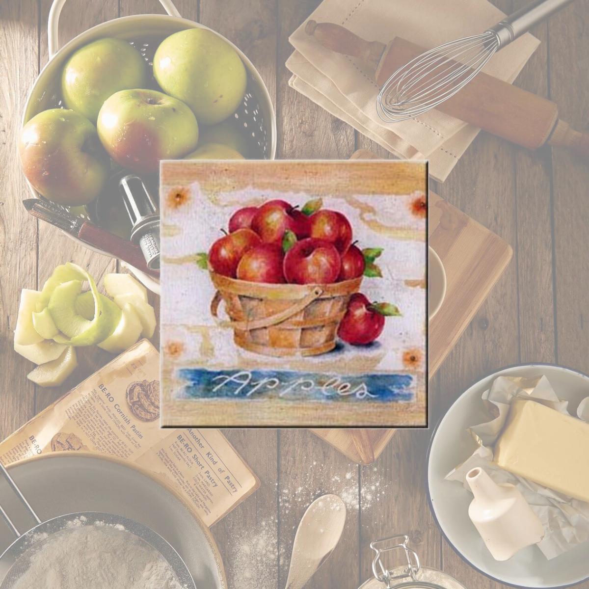 Picture of McGowan TT00476 Tuftop Apple Basket Trivet