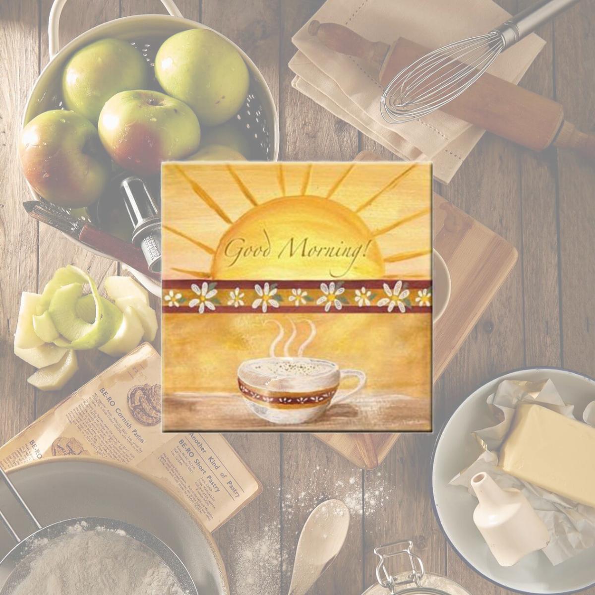 Picture of McGowan TT00586 Tuftop Coffee Time Trivet