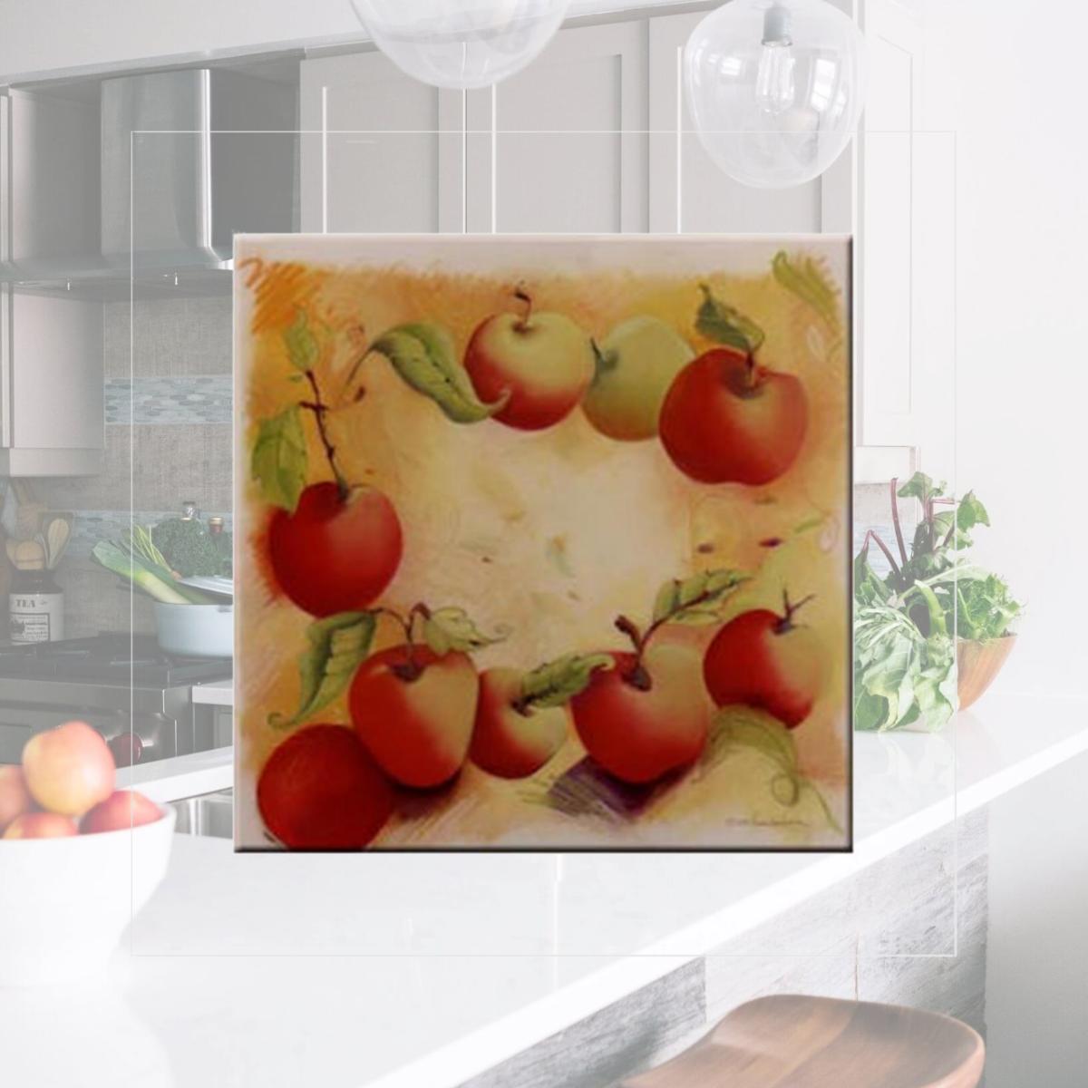 Picture of McGowan TT00536 Tuftop Apples Trivet