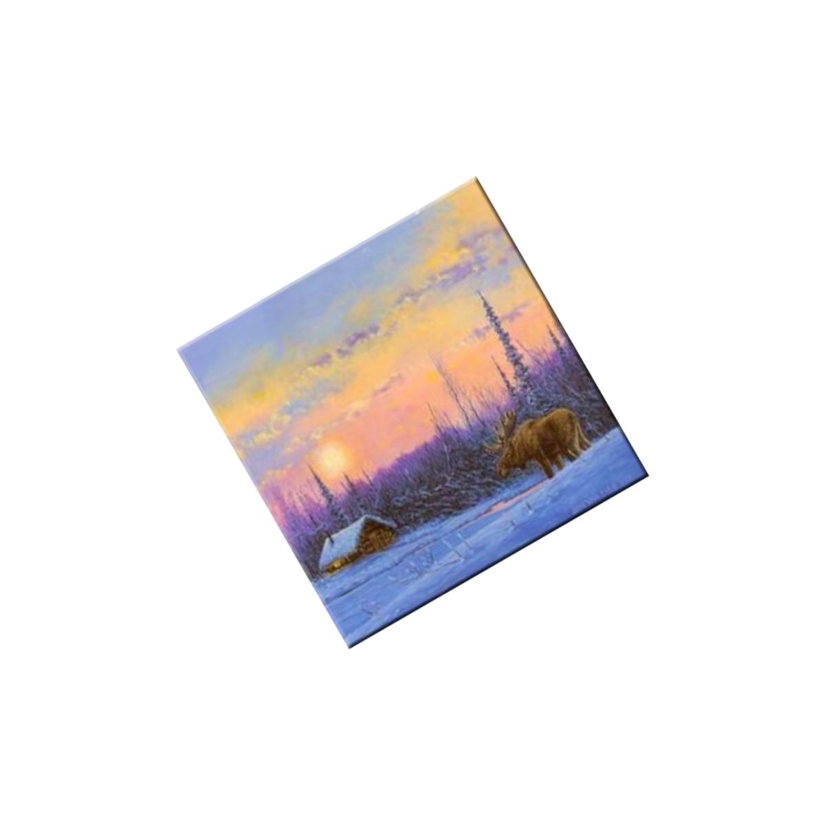 Picture of McGowan TT70026 Tuftop Van Zyle Moose and Cabin Trivet