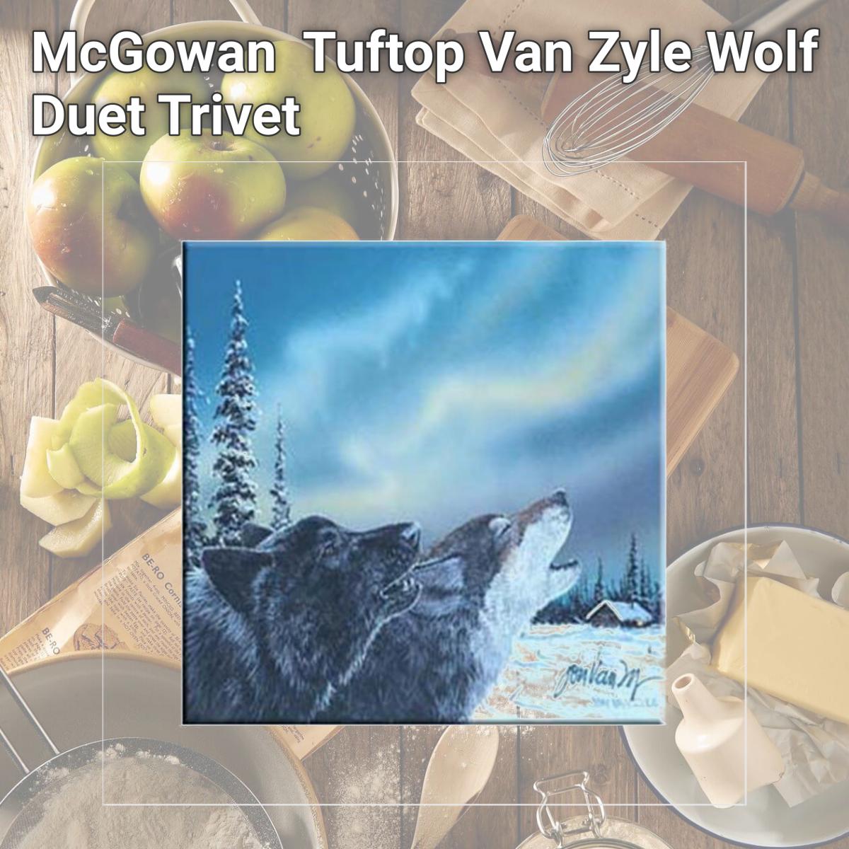 Picture of McGowan TT70036 Tuftop Van Zyle Wolf Duet Trivet