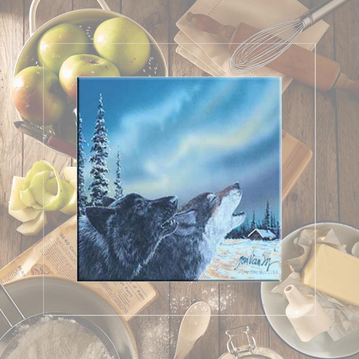 Picture of McGowan TT70036 Tuftop Van Zyle Wolf Duet Trivet