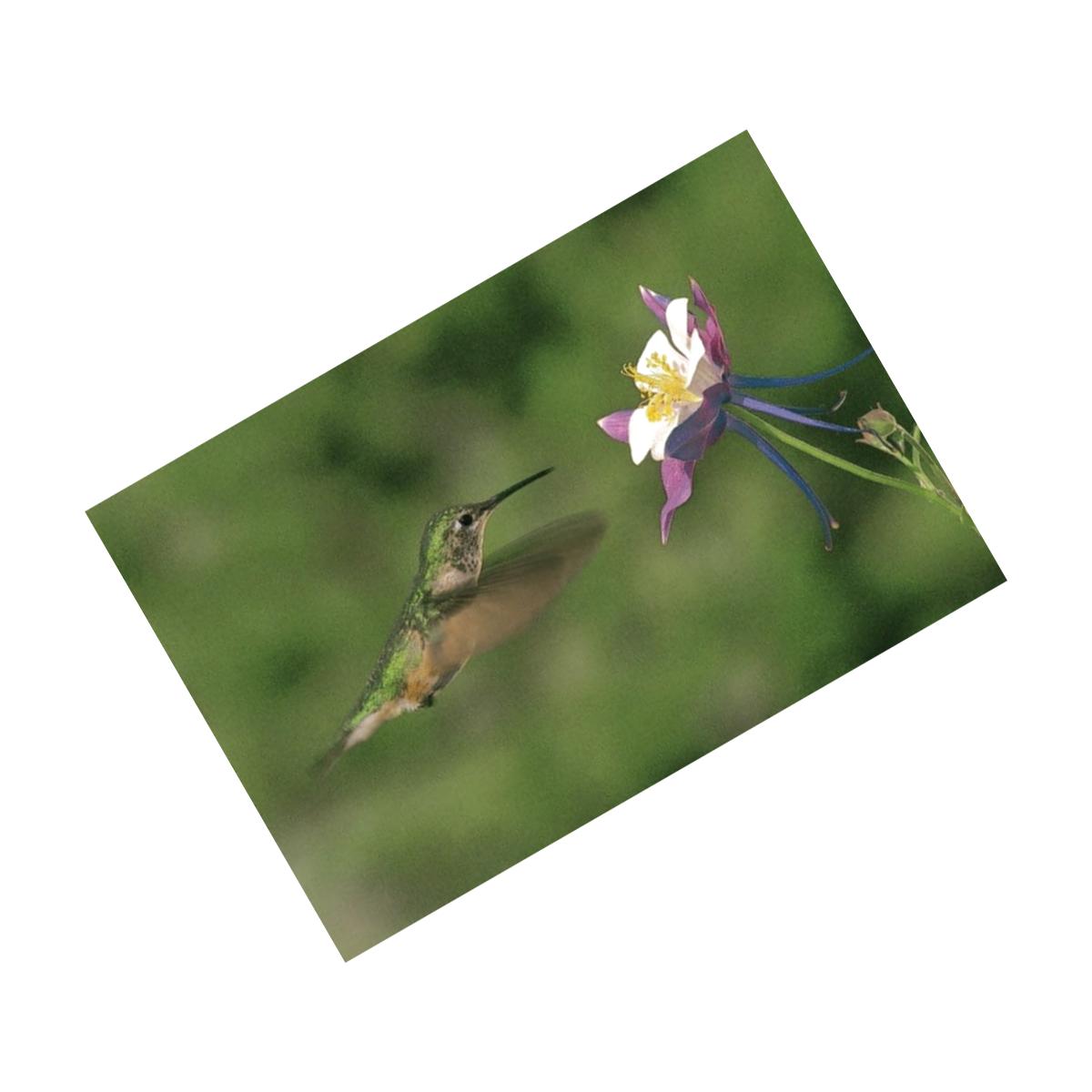 Picture of TUFTOP TT99822 Hummingbird & Columbine Medium 12x16 Cutting Board