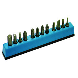 120 Series Hex Bit Organizer - Neon Blue