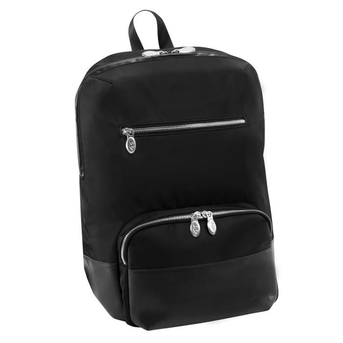 McKlein USA 18595 N Series Brooklyn Nylon Contour Backpack - Black