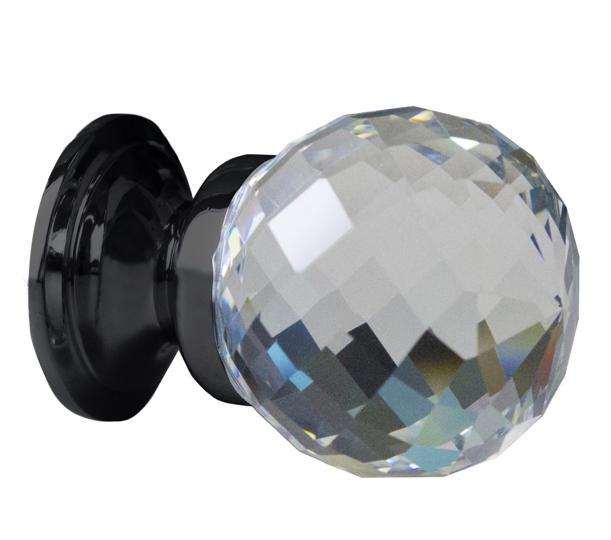 Ai-20717 1.25 In. Round Stainless Steel Cabinet Knob, Black