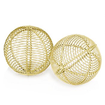 Modern Day Accent 5065 Bola Parrilla Gold Sphere - Set Of 2