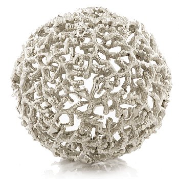 3703 9 In. Coralino Coral Sphere